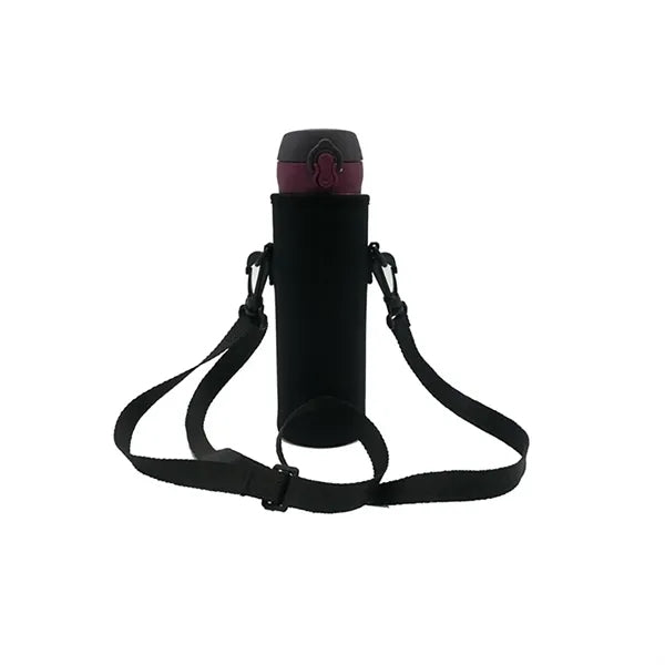 Neoprene Water Bottle Carrier Bag with Shoulder Strap