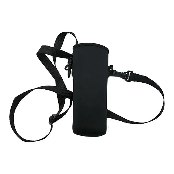 Neoprene Water Bottle Carrier Bag with Shoulder Strap