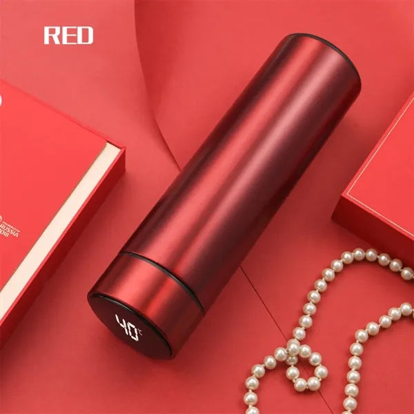 Smart Insulated Water Bottle With Led