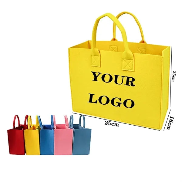 Felt Tote Shopping Bag
