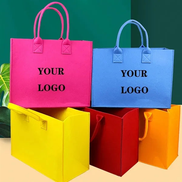 Felt Tote Shopping Bag