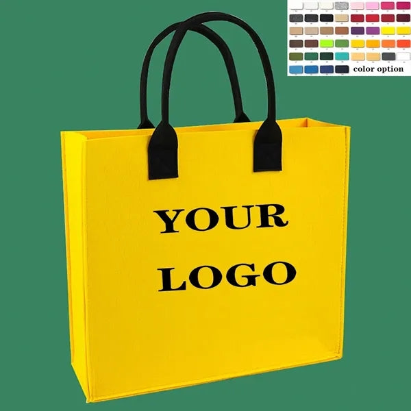 Felt Tote Shopping Bag