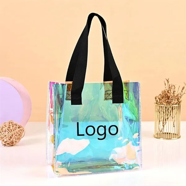 Holographic Clear Tote Bag