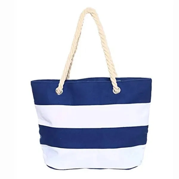 Large Volume Canvas Beach Tote Bag