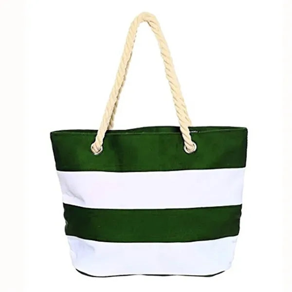 Large Volume Canvas Beach Tote Bag