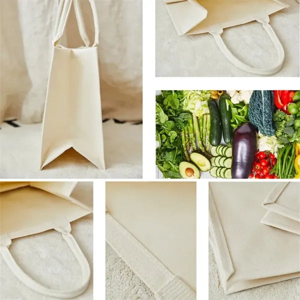Blank Canvas Tote Bag For Diy Daily Use