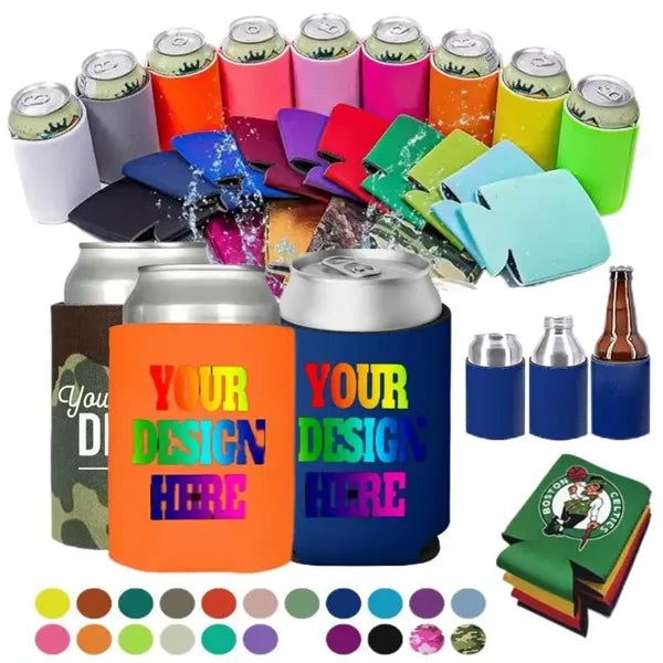 Full Color Neoprene Kan-Tastic Can Cooler Cover Sleeve