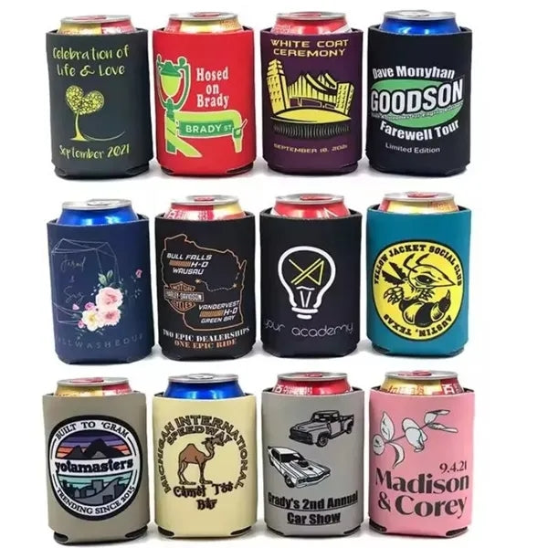 Full Color Neoprene Kan-Tastic Can Cooler Cover Sleeve