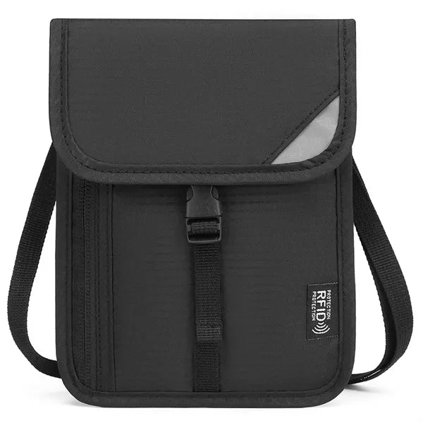 RFIDS Neck Wallet Travel Pouches