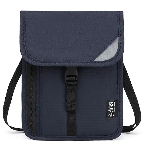 RFIDS Neck Wallet Travel Pouches