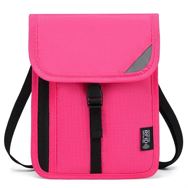 RFIDS Neck Wallet Travel Pouches