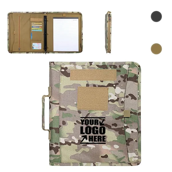 Tactical Padfolio Portfolio Binder with Zipper