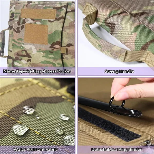 Tactical Padfolio Portfolio Binder with Zipper
