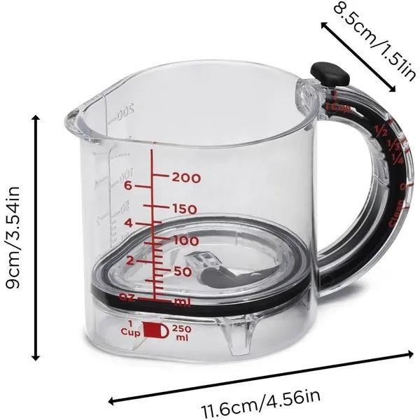 4 in 1 adjustable measuring cup