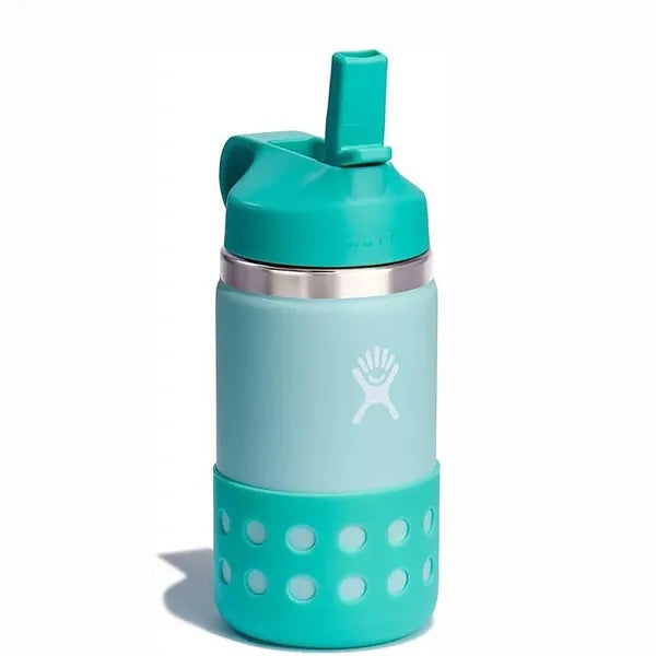 26Oz Stainless Steel Insulated Kids Water Bottle W/ Straw