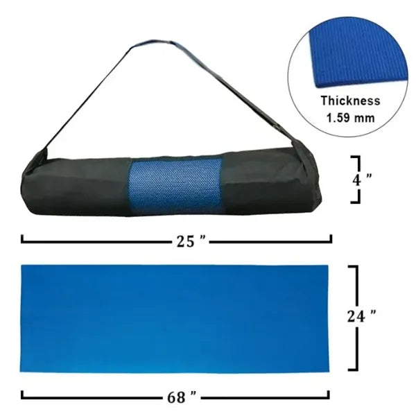 EVA Yoga Mat with Superior Non-Slip Surface