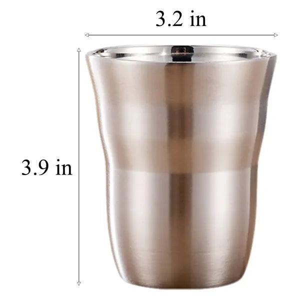 9oz Stainless Steel Double Wall Insulated Mug