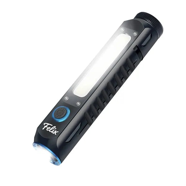 2200mAh Magnetic LED Flashlight - Aluminum for Outdoors