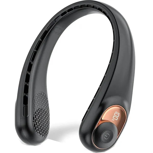 Portable USB Charging Neck Fan w/ Quiet Design