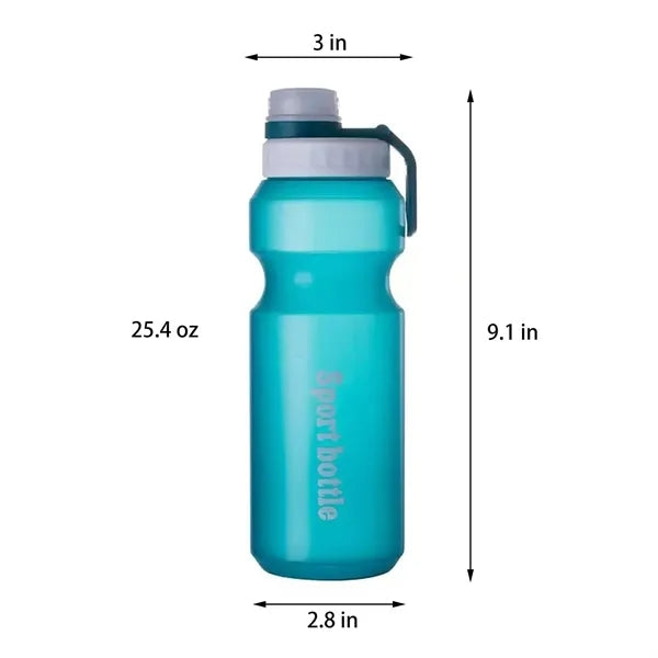 25Oz Sport Water Bottle w/ Spout Lid