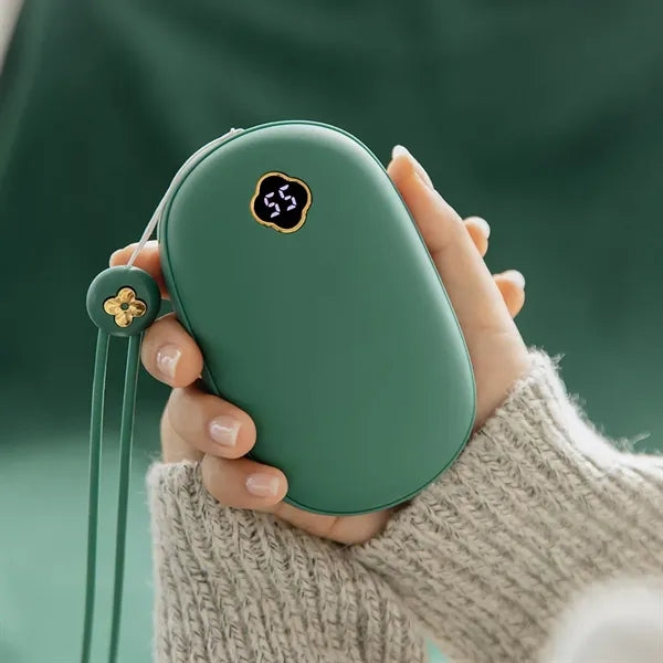 2 In 1 Digital Display Hand Warmer w/ Power Bank