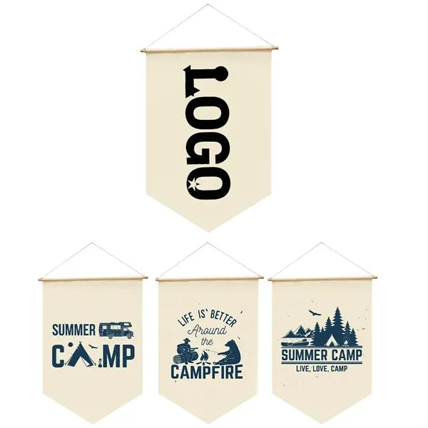 Oxford Cloth Camping Banner Decor