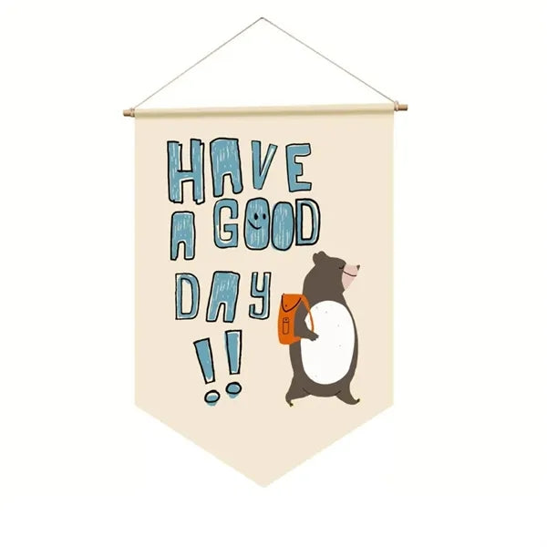 Oxford Cloth Camping Banner Decor