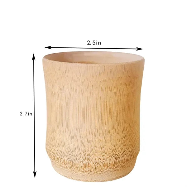 10oz Eco Friendly Carbonized Bamboo Cup