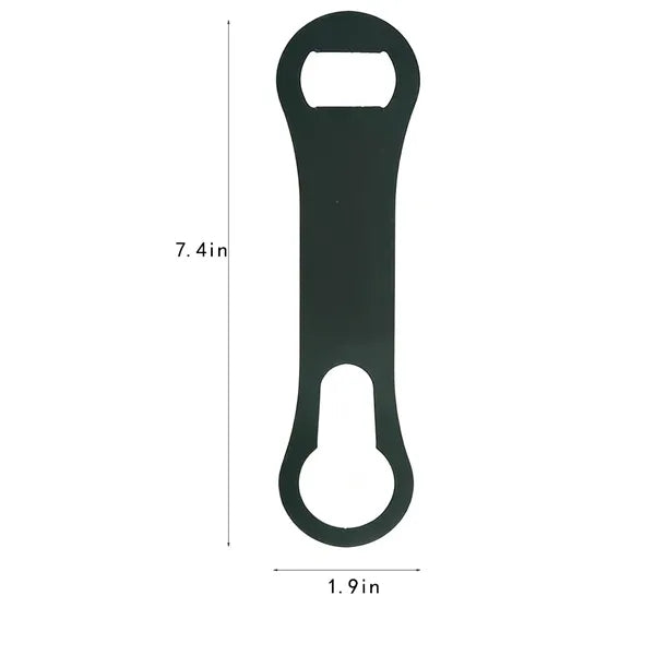 Stainless Steel Long Handle Bottle Opener