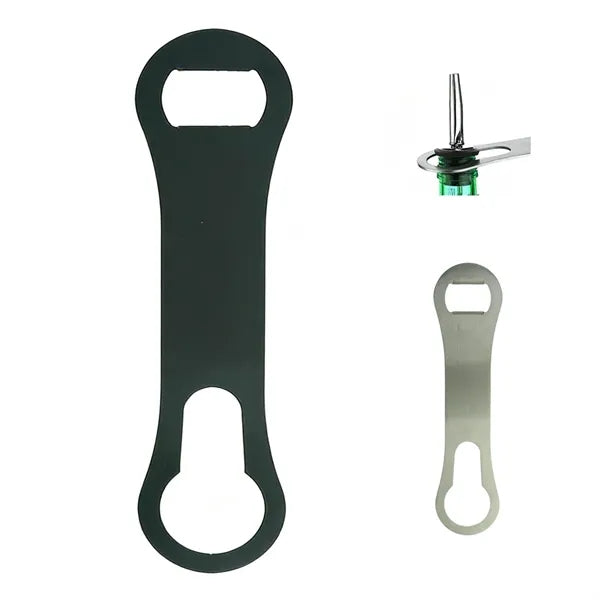 Stainless Steel Long Handle Bottle Opener