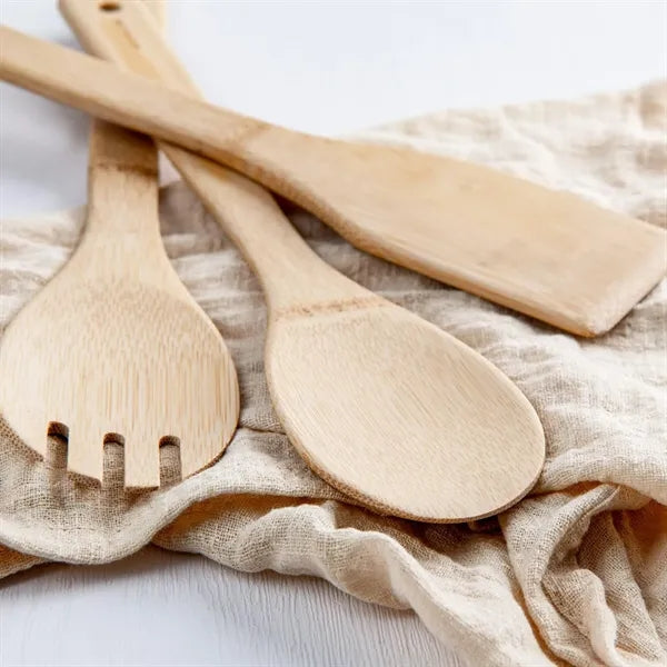 8pcs Bamboo Kitchen Utensil Set