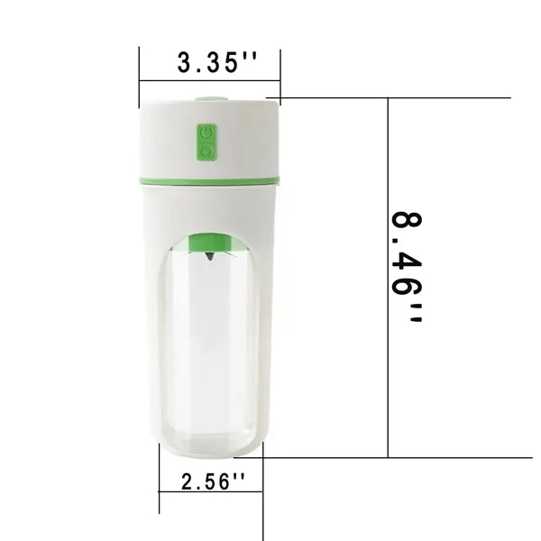 16oz Portable USB Rechargeable Blender w/ Straw