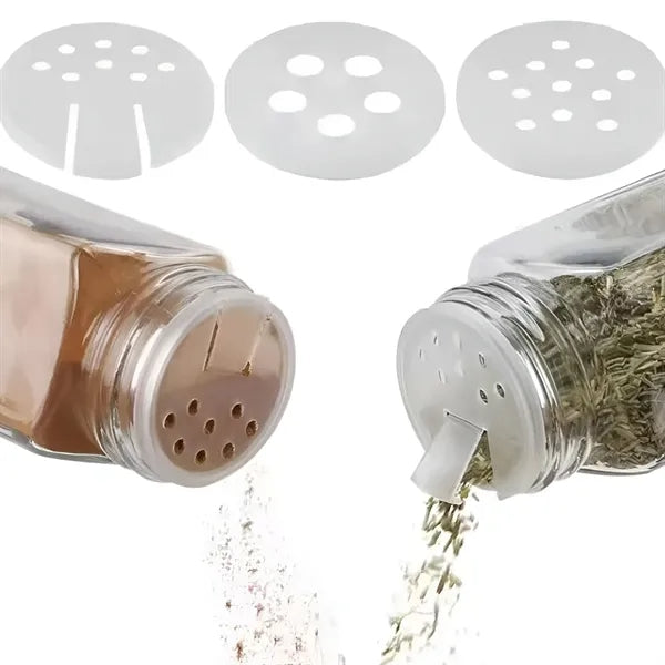 4oz Bamboo Lids Glass Spice Jars