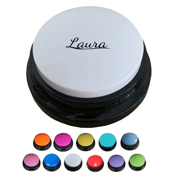 Dog Training Voice Recorder Button Toy