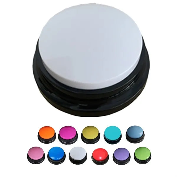Dog Training Voice Recorder Button Toy