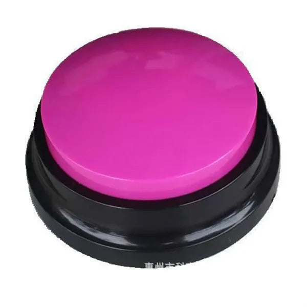 Dog Training Voice Recorder Button Toy