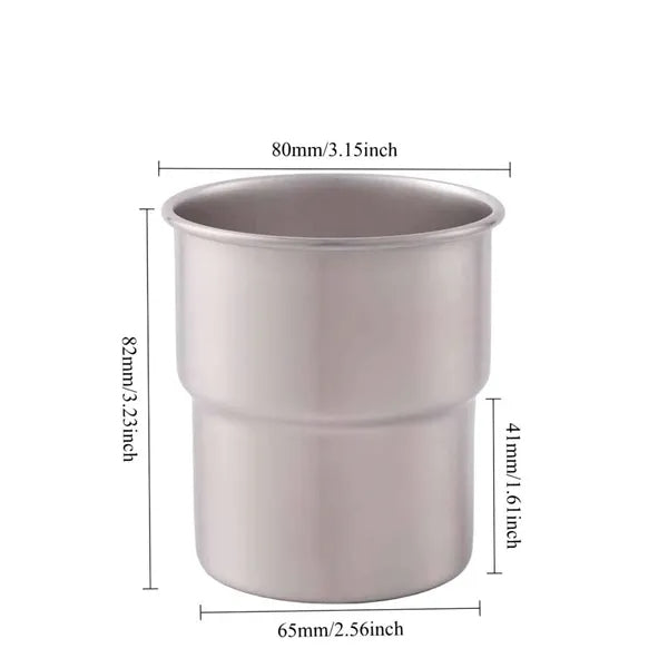 10oz Wooden Sleeve Stainless Steel Straw Cup