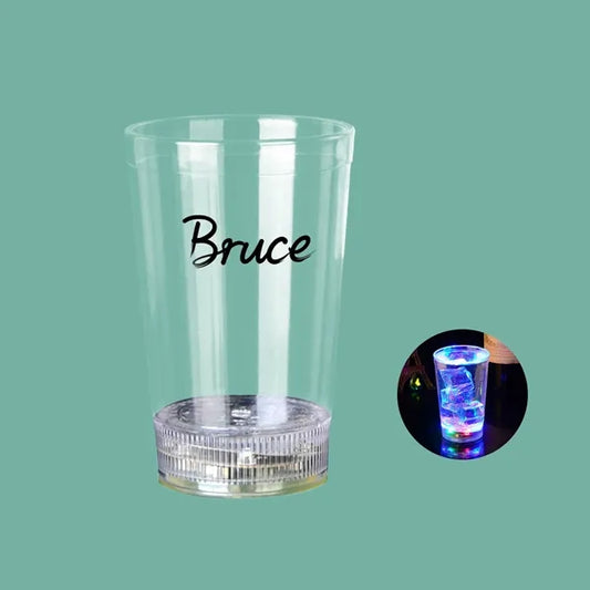 12oz Water Activated LED Light Up Plastic Beer Cup