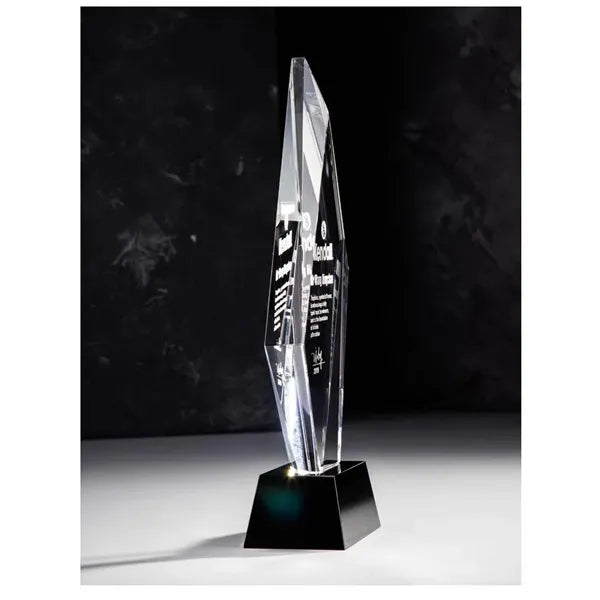Diamond Geometric Crystal Trophy