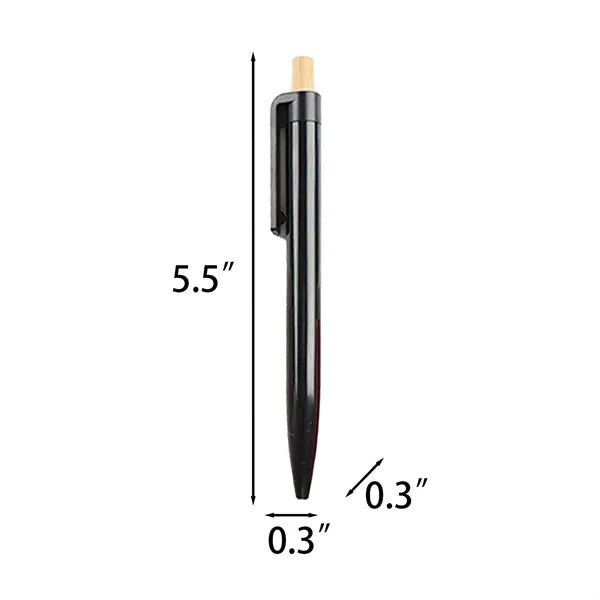 Plastic Retractable Ballpoint Pen