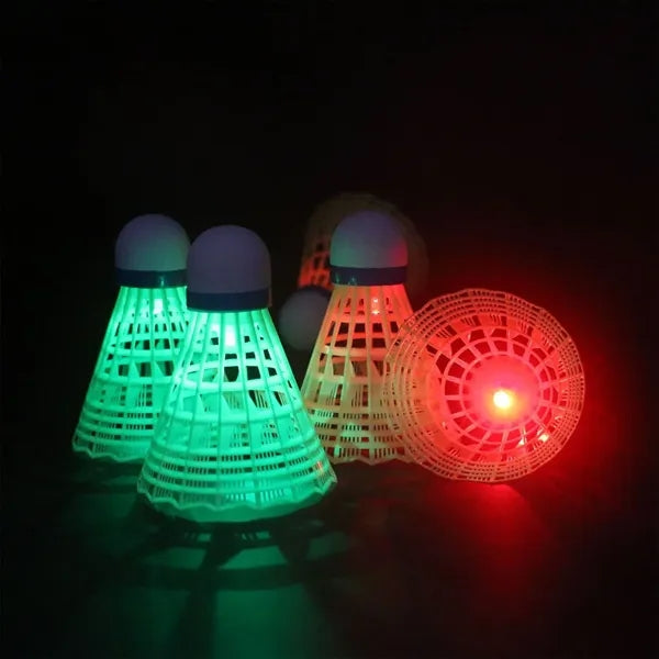 4PCS LED Light Up Badminton Set