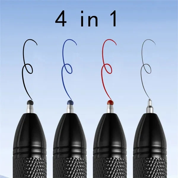 4 in 1 Metal Mechanical Pencil Ballpoint Pen