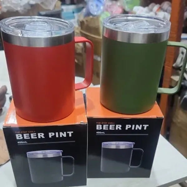 12/14oz Stainless Steel Coffee Mug Insulated Travel Tumbler