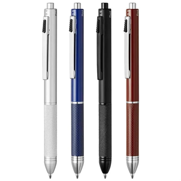 4 in 1 Metal Mechanical Pencil Ballpoint Pen