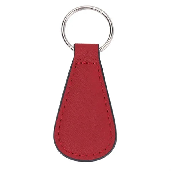 PU Leather Square Keychain
