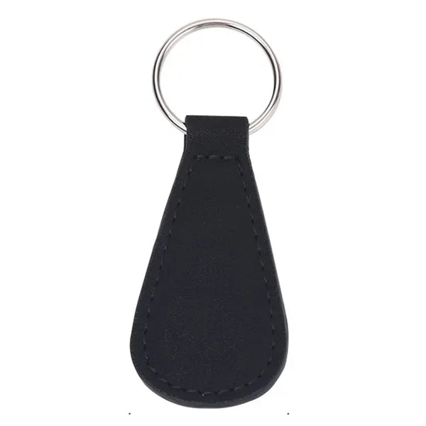 PU Leather Square Keychain