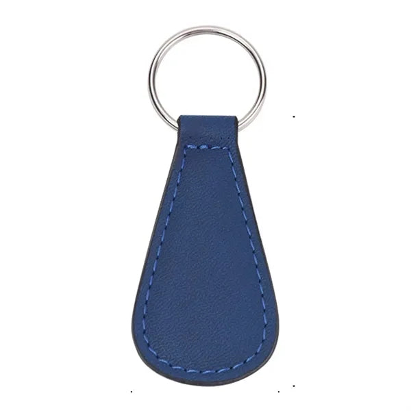 PU Leather Square Keychain