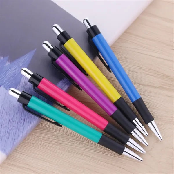 Plastic Retractable Ballpoint Pen