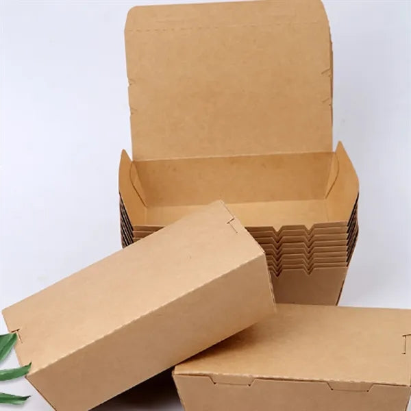 Disposable Eco-Friendly Paper Takeout Food Boxes
