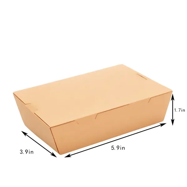 Disposable Eco-Friendly Paper Takeout Food Boxes